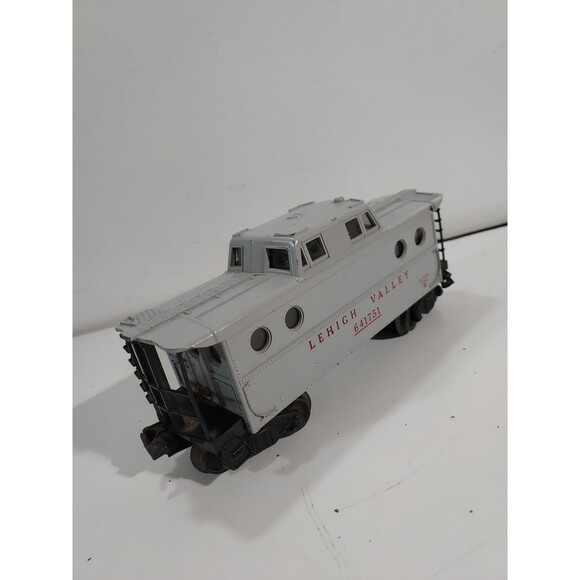Lionel 641751 O Gauge Model Railroad Post War Lehigh Valley Porthole Caboose